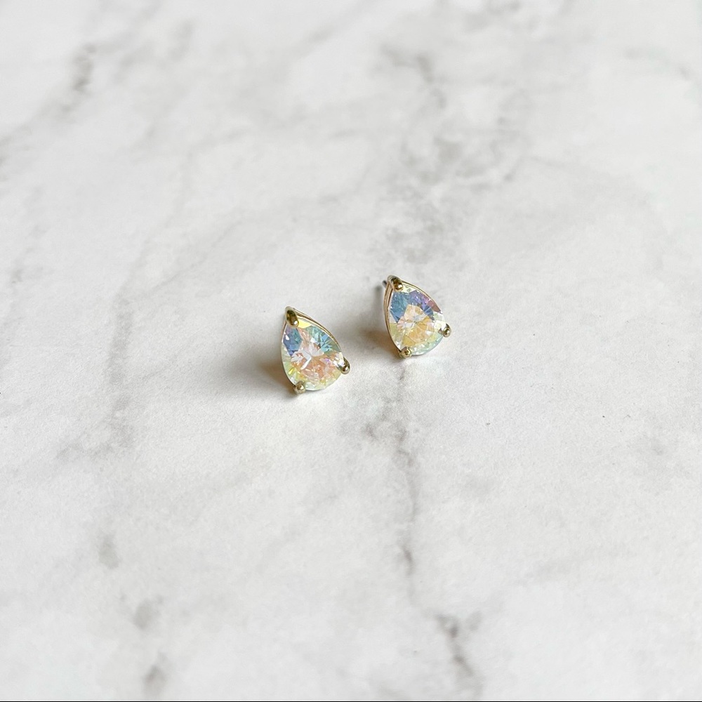 Kate Spade Iridescent Waterdrop Studs Earrings